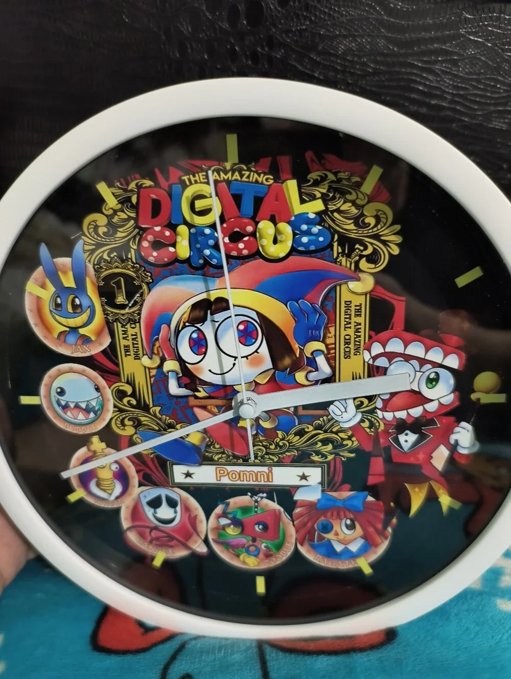 The Amazing Digital Circus Wall Clock - Colorful Character Art Personalized